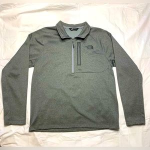 North Face men’s long sleeve quarter-zip pull over.